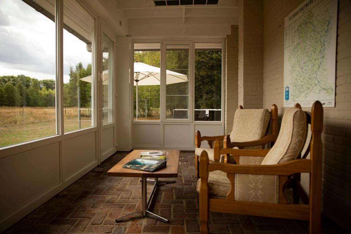 Vakantiewoning Heidebos In Het Nationaal Park Hoge Kempen Opglabbeek 外观 照片